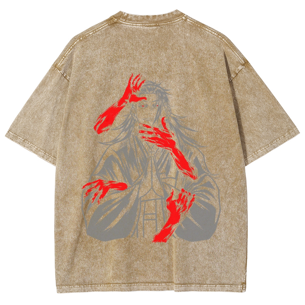 Jujutsu Kaisen Washed T-shirt 2609007180