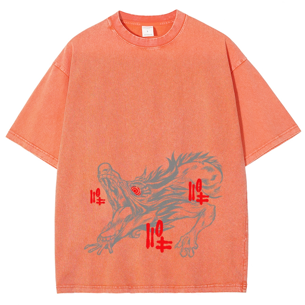 Jujutsu Kaisen Washed T-shirt 2609007180