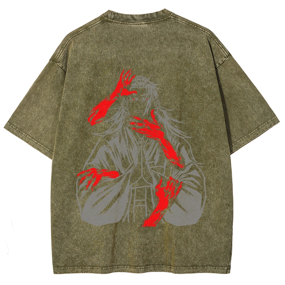 Jujutsu Kaisen Washed T-shirt 2609007180