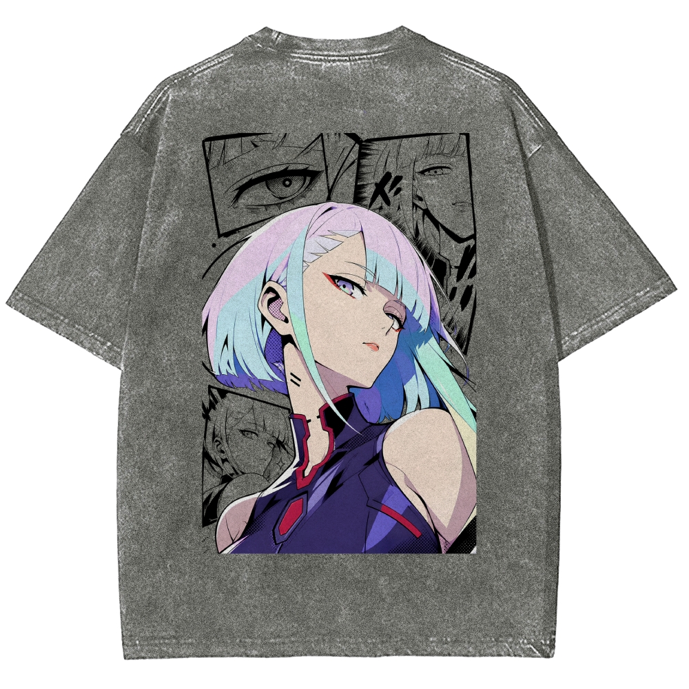 Cyberpunk Washed T-shirt 2609007186
