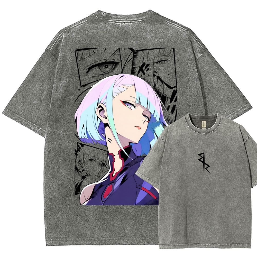 Cyberpunk Washed T-shirt 2609007186