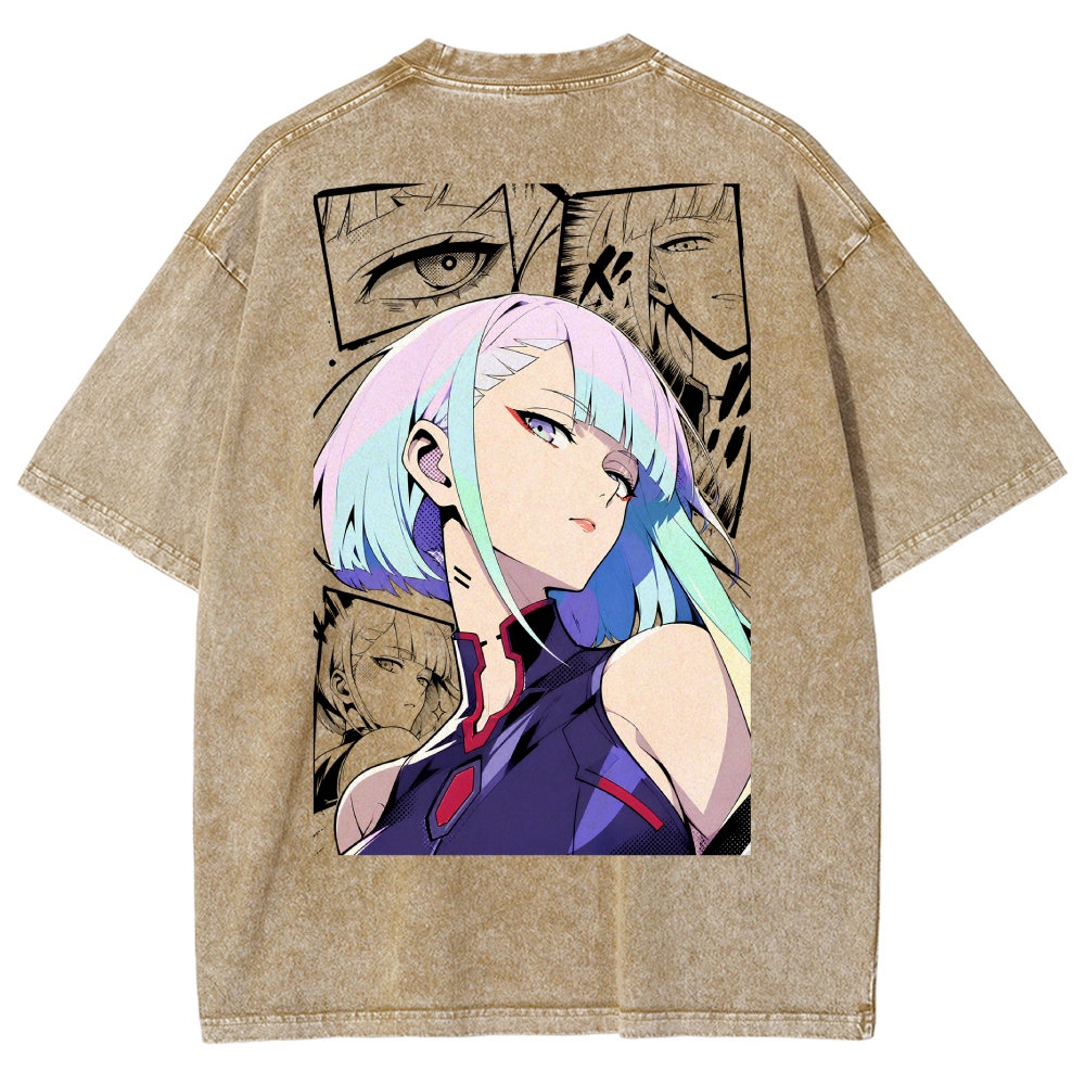 Cyberpunk Washed T-shirt 2609007186