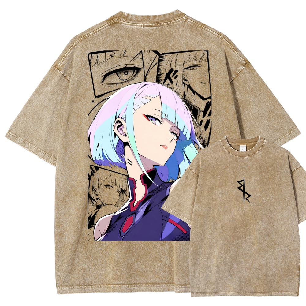 Cyberpunk Washed T-shirt 2609007186