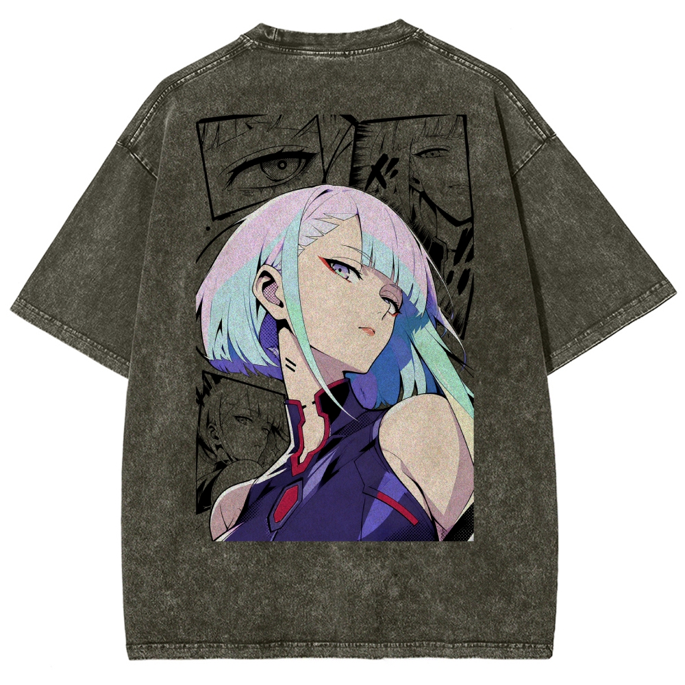 Cyberpunk Washed T-shirt 2609007186