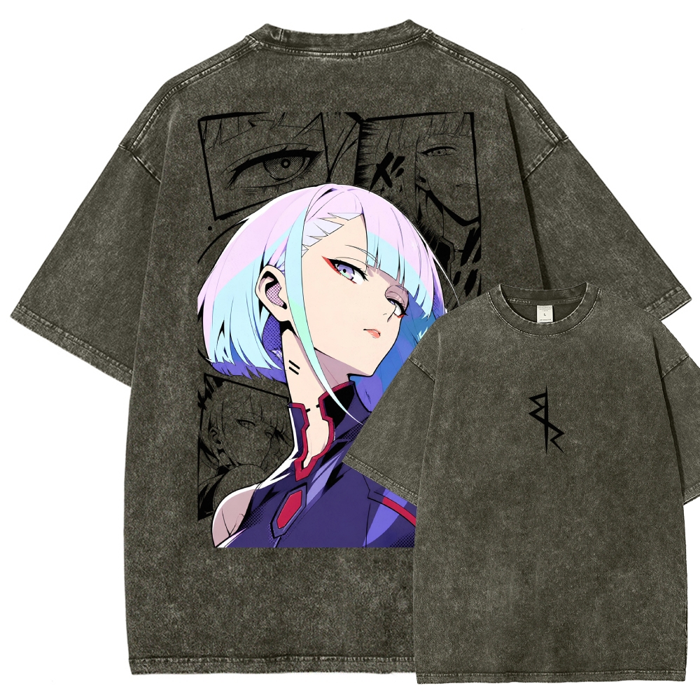 Cyberpunk Washed T-shirt 2609007186