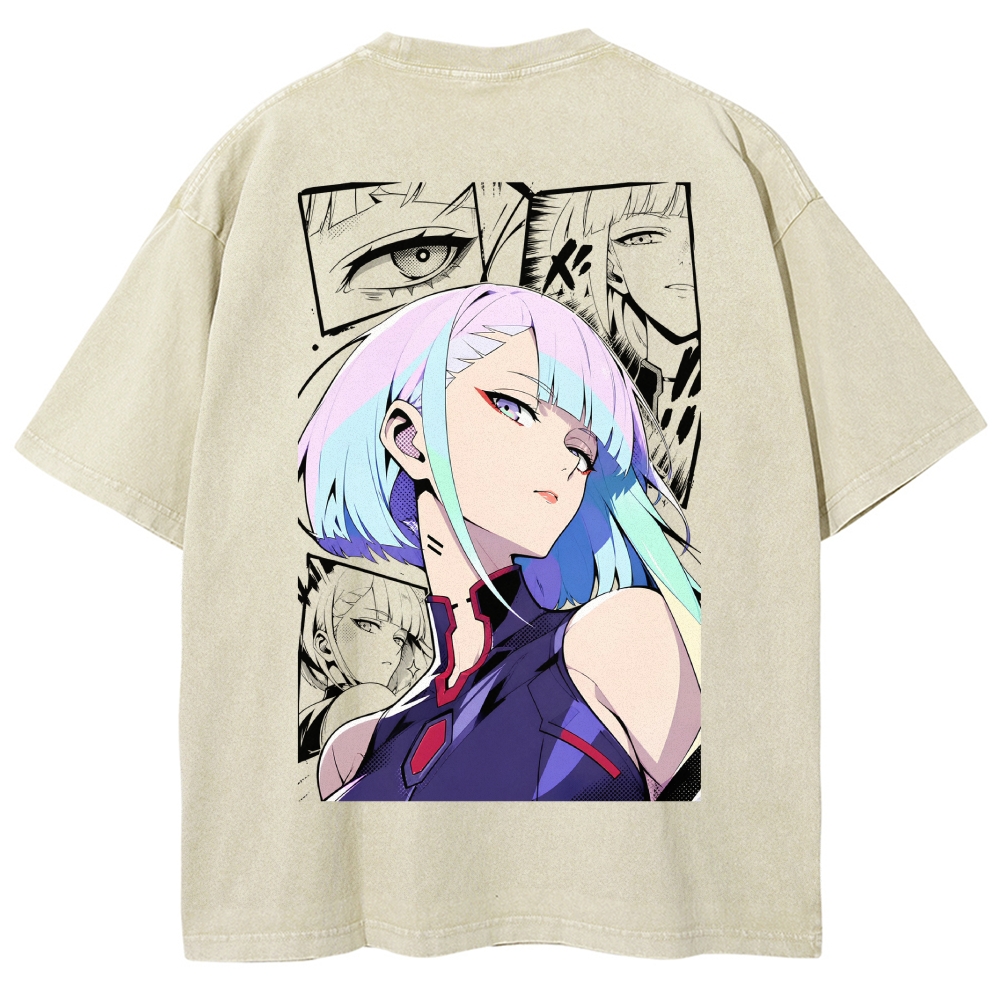 Cyberpunk Washed T-shirt 2609007186