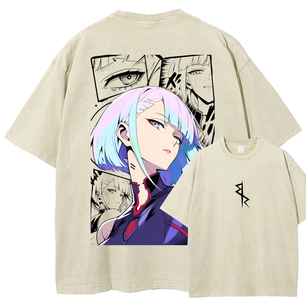 Cyberpunk Washed T-shirt 2609007186
