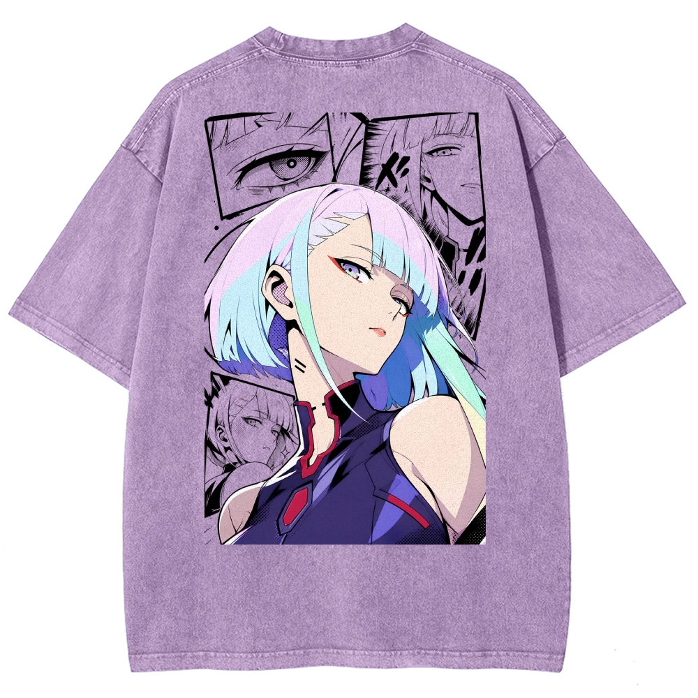 Cyberpunk Washed T-shirt 2609007186