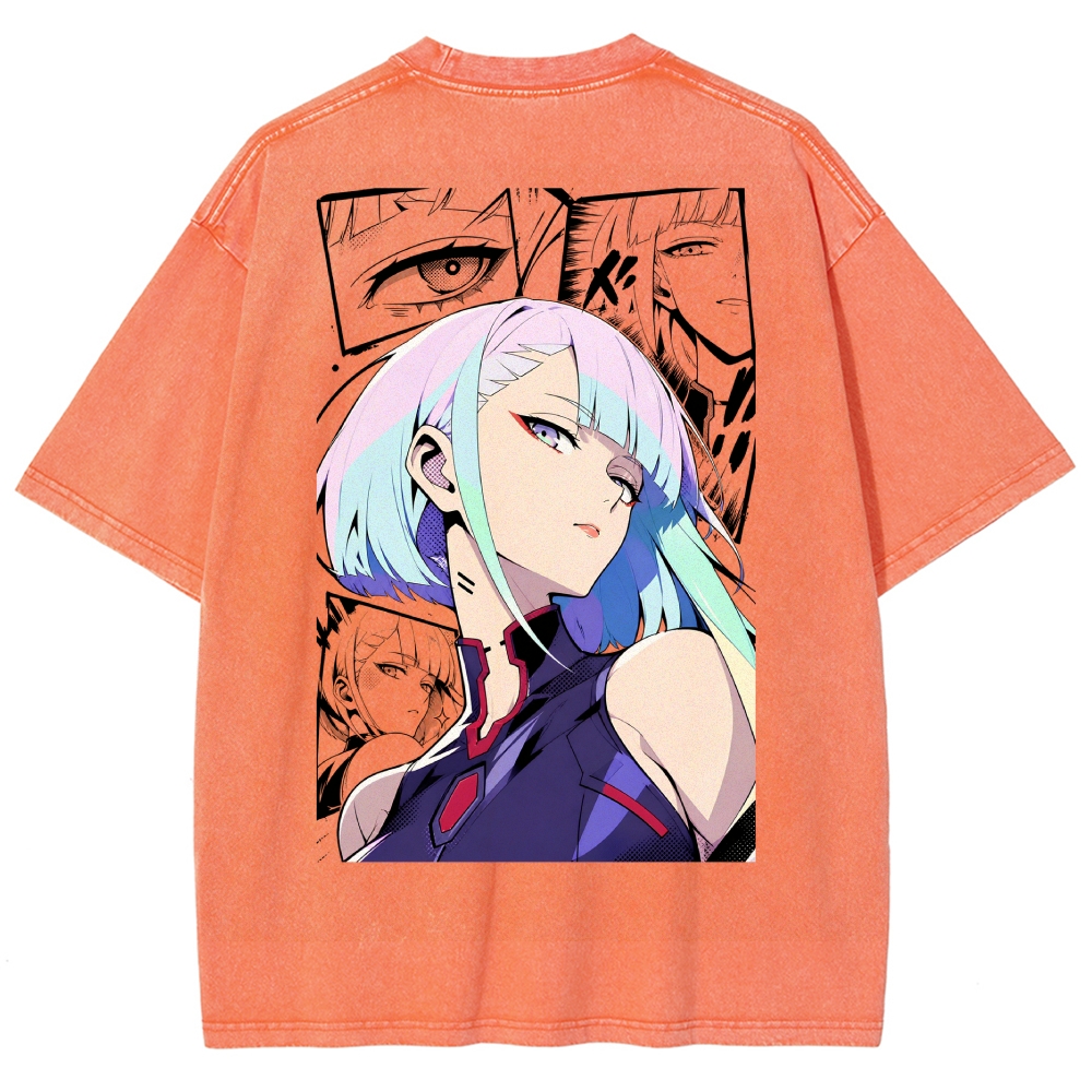 Cyberpunk Washed T-shirt 2609007186