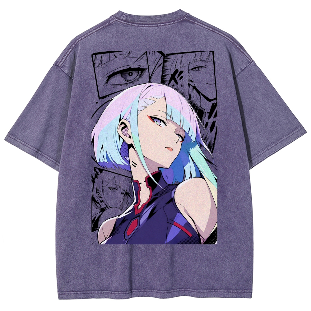 Cyberpunk Washed T-shirt 2609007186