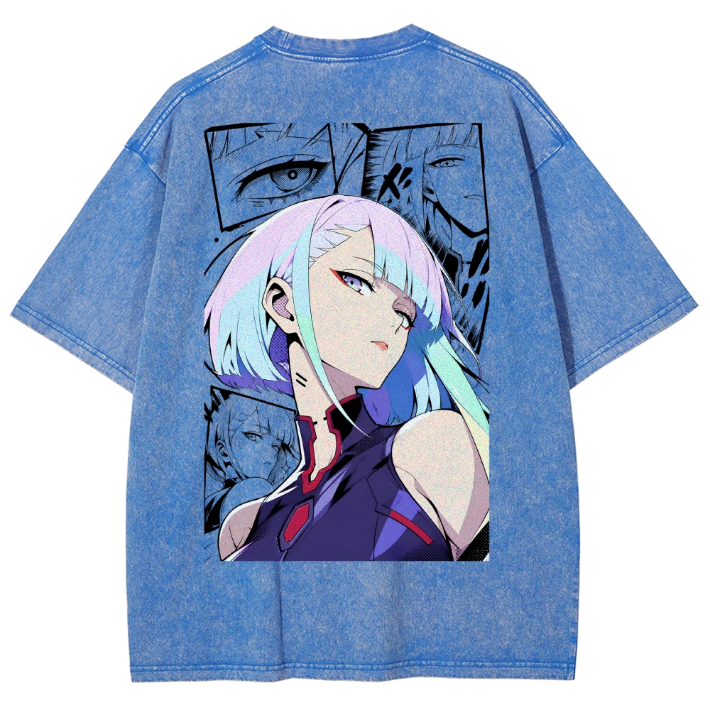 Cyberpunk Washed T-shirt 2609007186