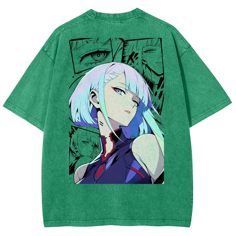 Cyberpunk Washed T-shirt 2609007186