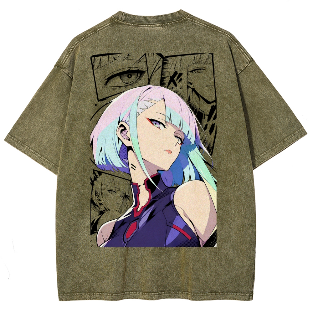 Cyberpunk Washed T-shirt 2609007186