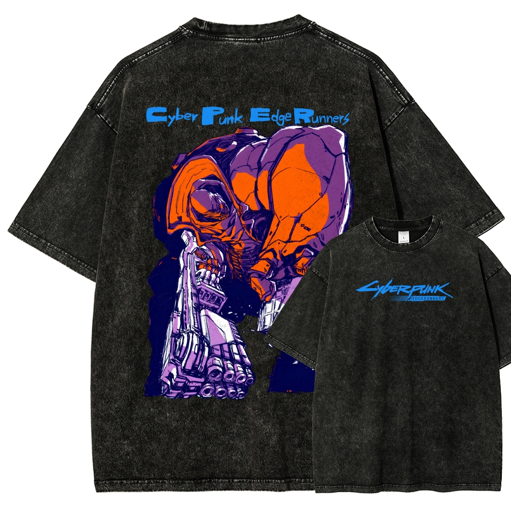 Cyberpunk Washed T-shirt 2609007752