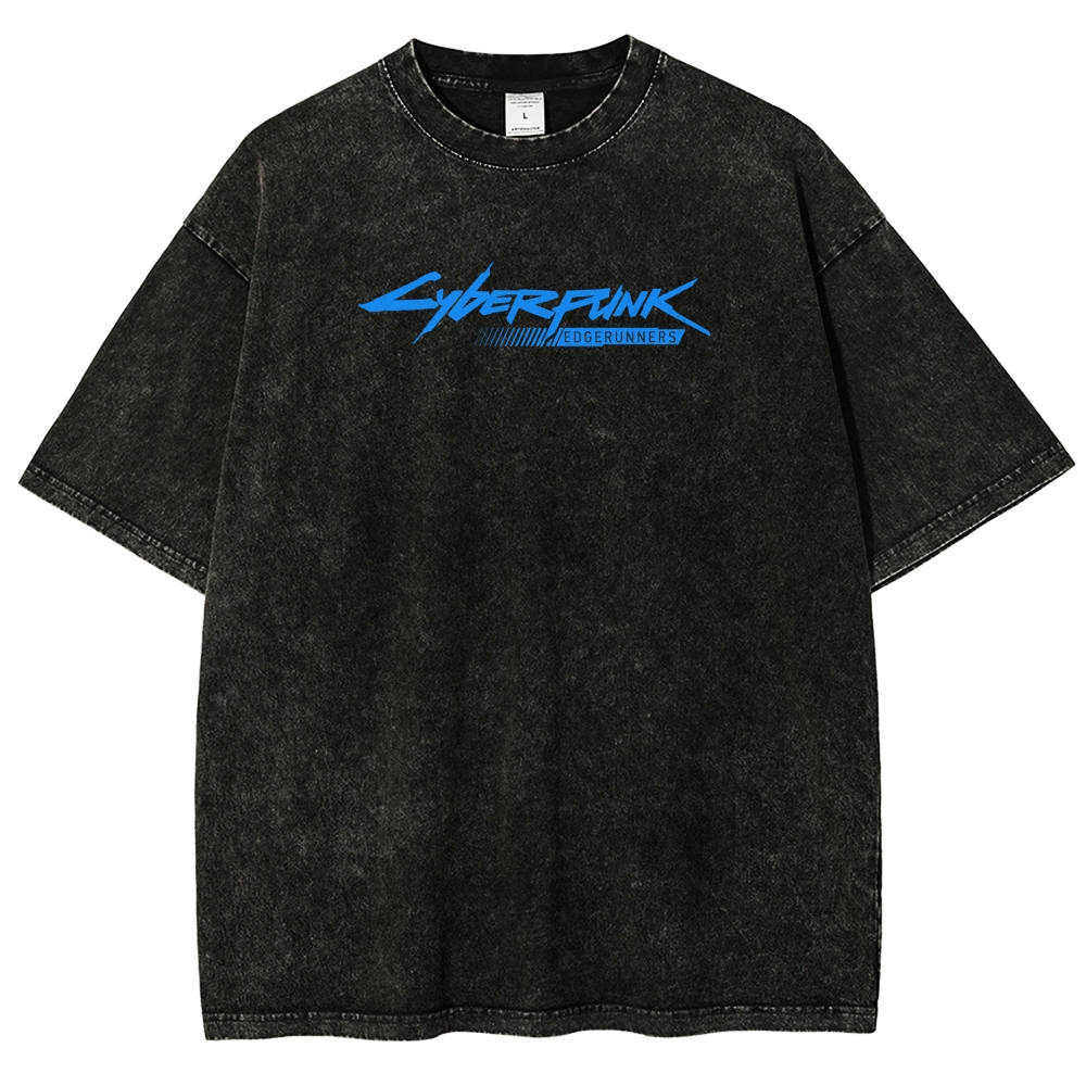 Cyberpunk Washed T-shirt 2609007752