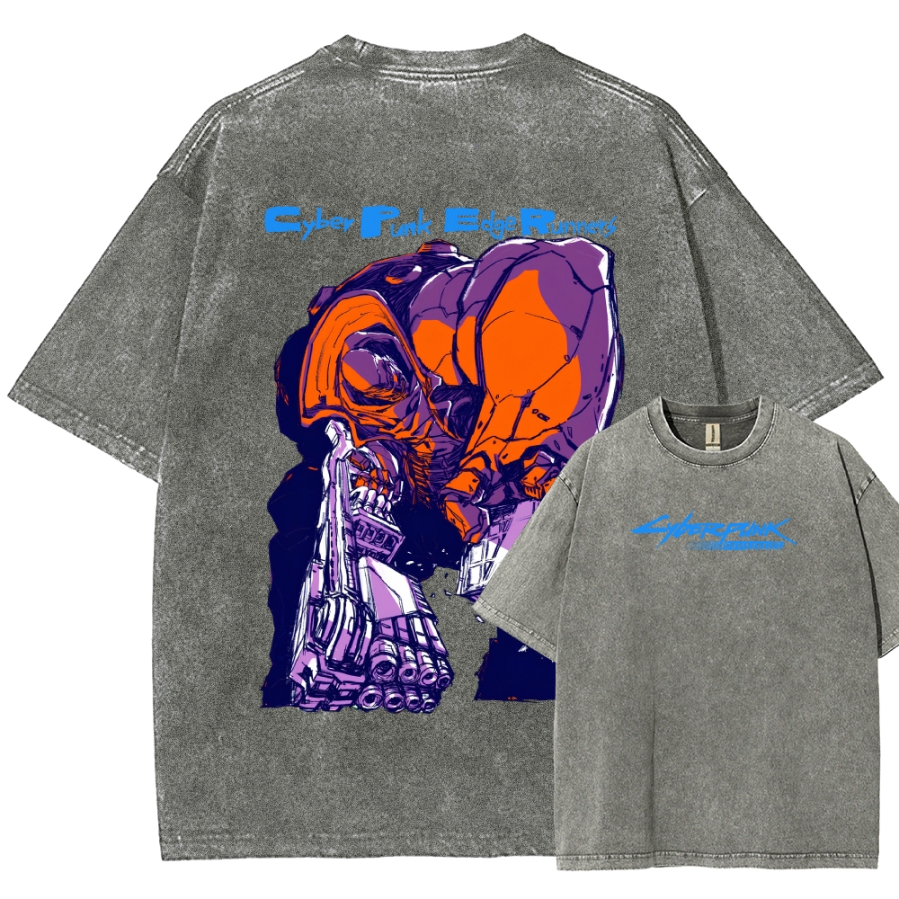 Cyberpunk Washed T-shirt 2609007752
