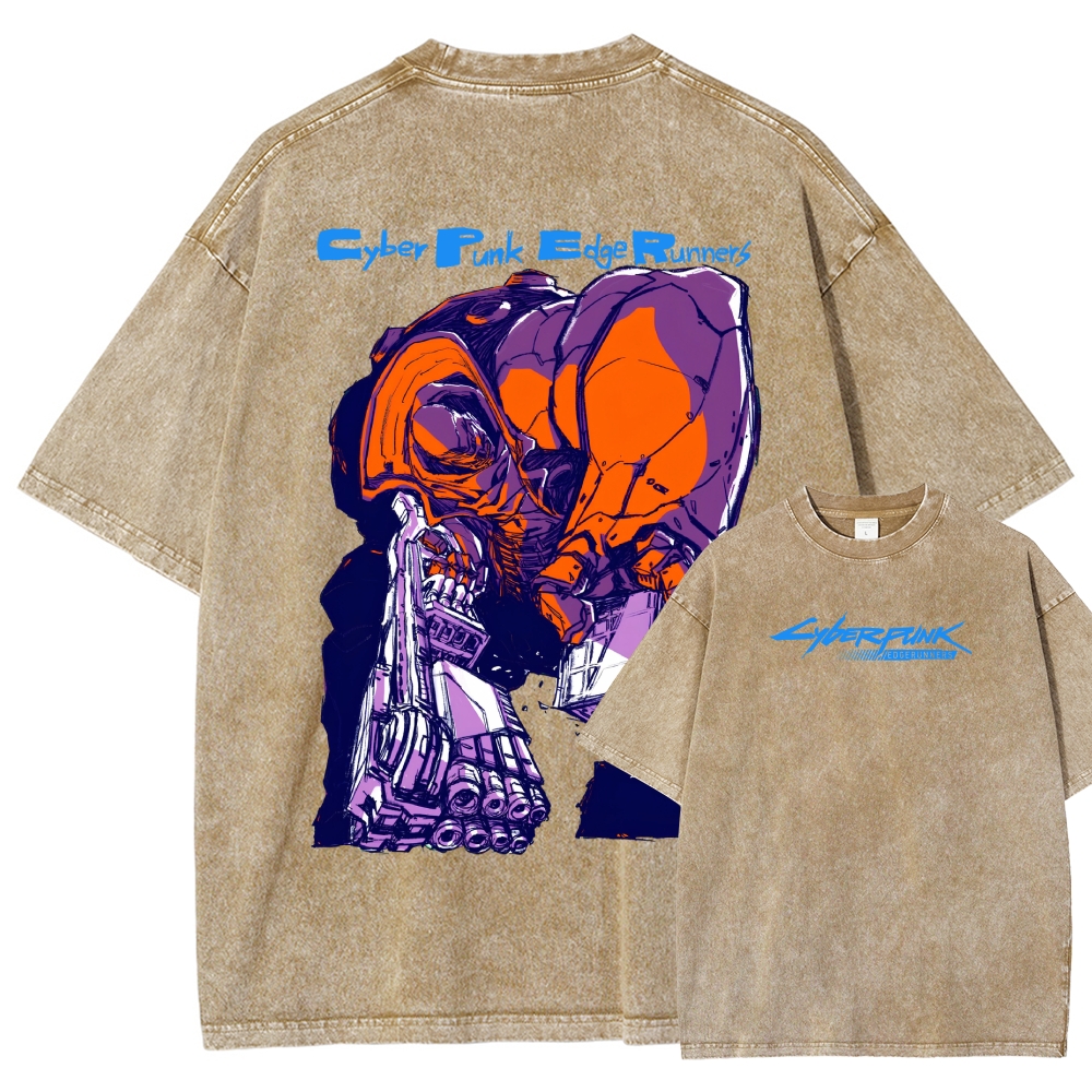 Cyberpunk Washed T-shirt 2609007752