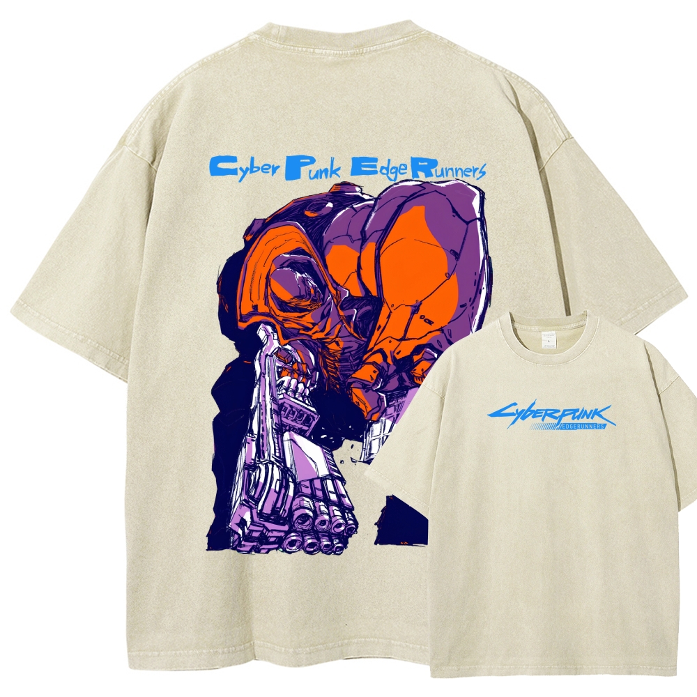 Cyberpunk Washed T-shirt 2609007752