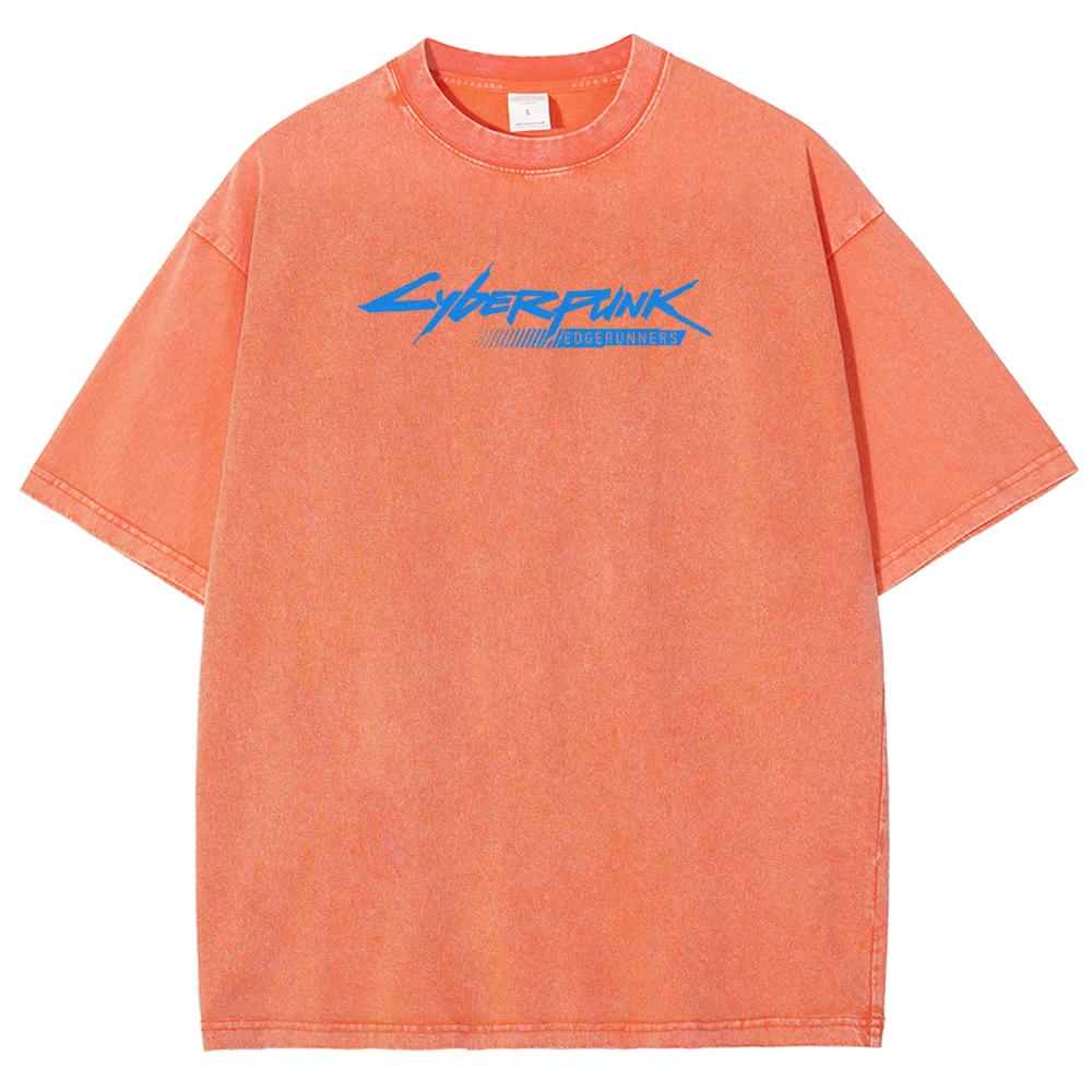 Cyberpunk Washed T-shirt 2609007752