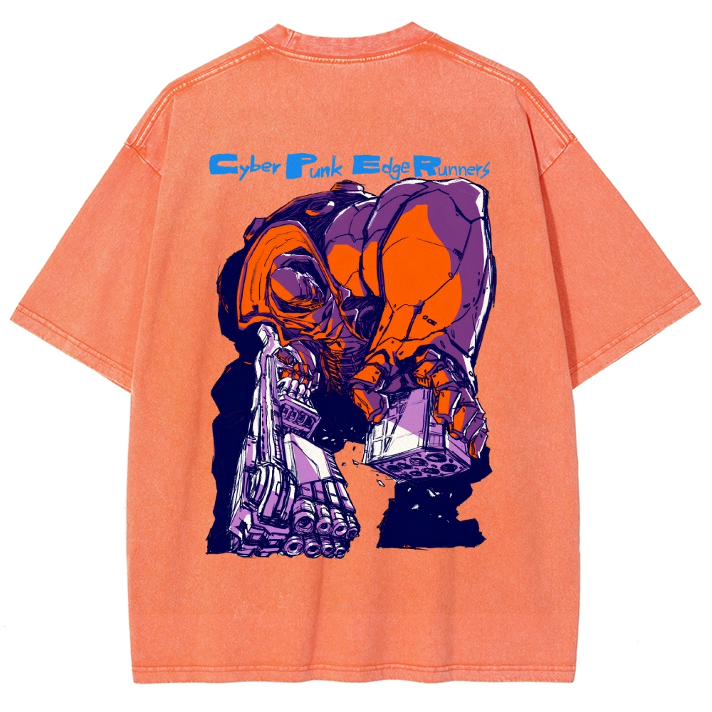 Cyberpunk Washed T-shirt 2609007752