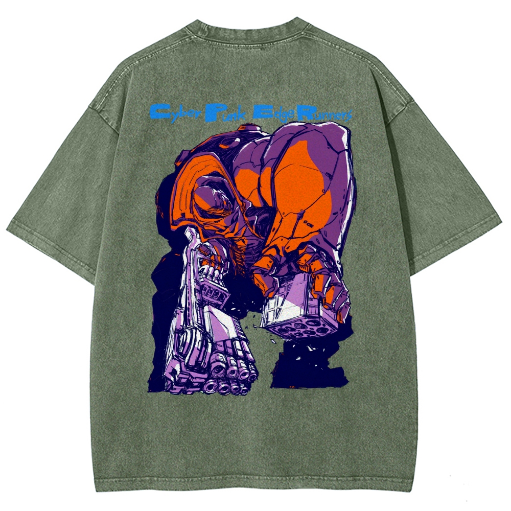 Cyberpunk Washed T-shirt 2609007752