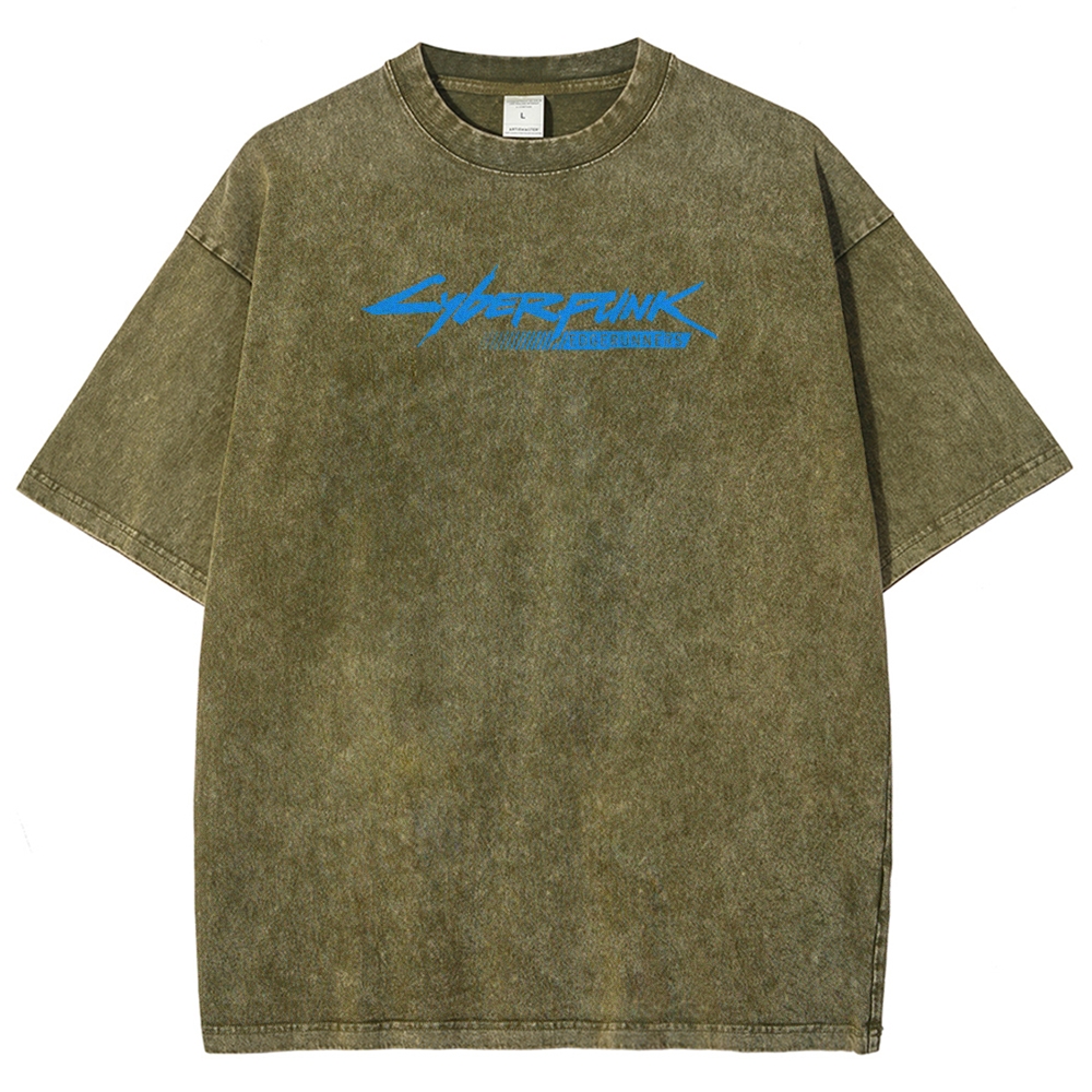 Cyberpunk Washed T-shirt 2609007752