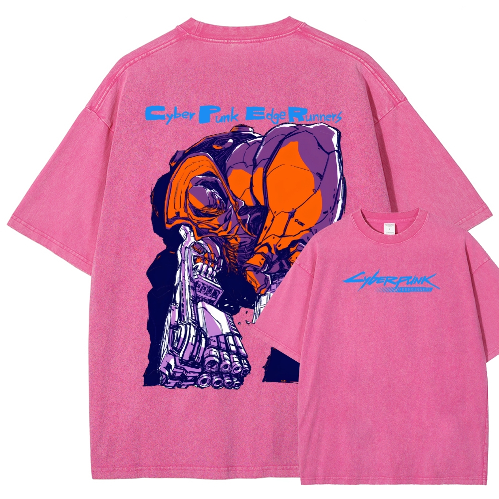 Cyberpunk Washed T-shirt 2609007752