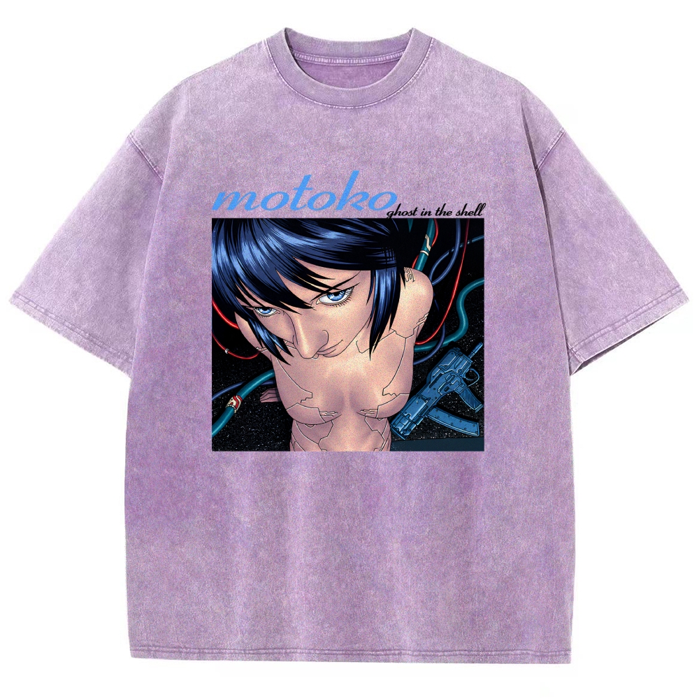 Ghost in the Shell Washed T-shirt 2609008526