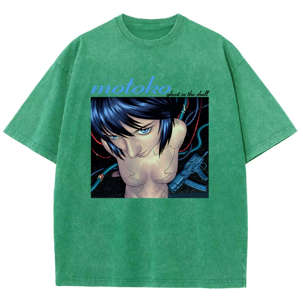 Ghost in the Shell Washed T-shirt 2609008526