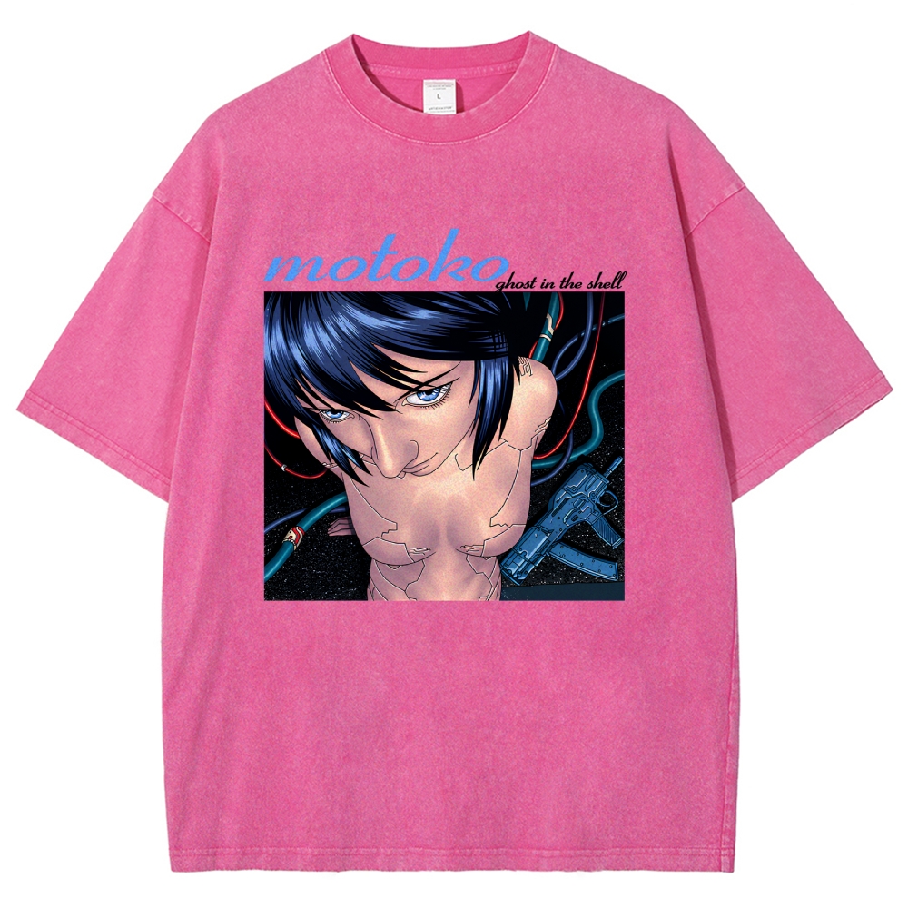 Ghost in the Shell Washed T-shirt 2609008526