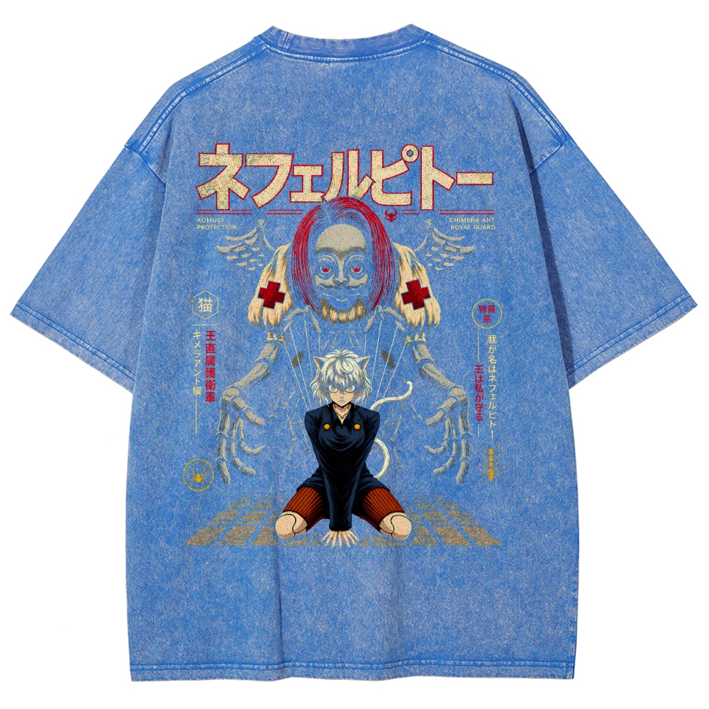 HUNTER×HUNTER Washed T-shirt 2609009464