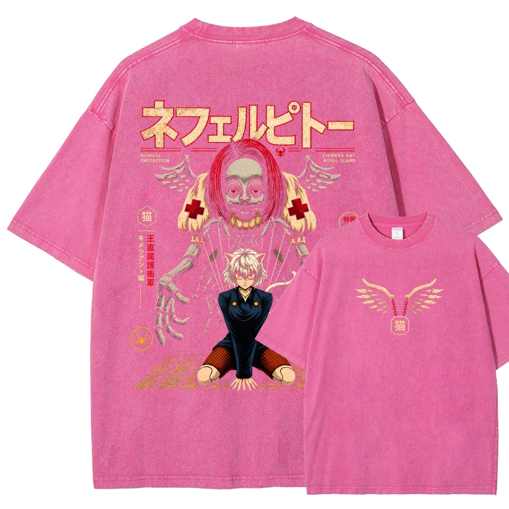 HUNTER×HUNTER Washed T-shirt 2609009464
