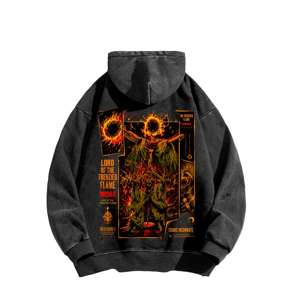 Unisex washed sweatshirts