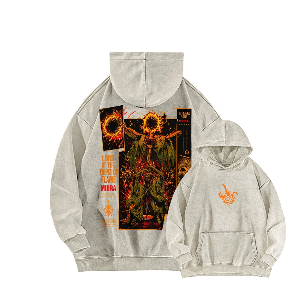 Unisex washed sweatshirts