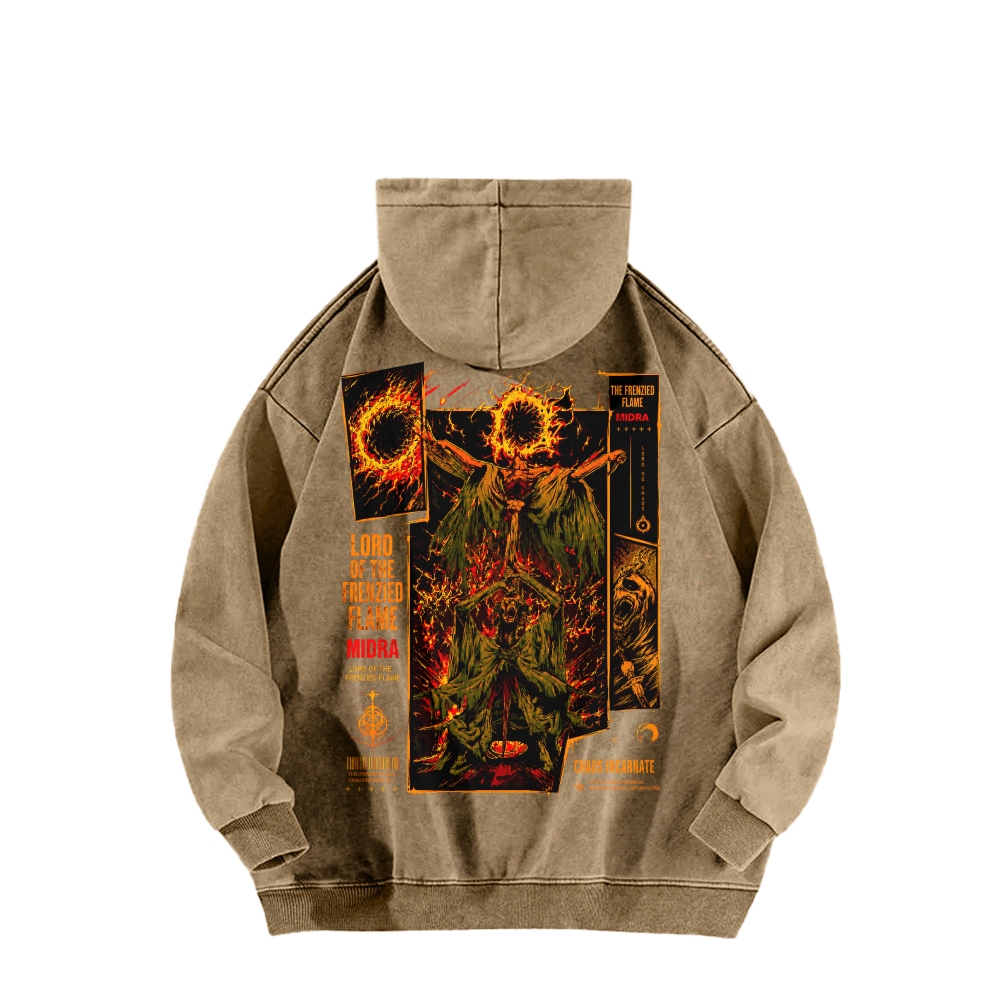 Unisex washed sweatshirts