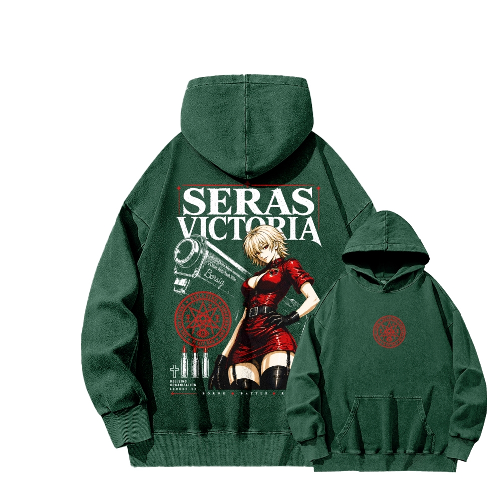 Hellsing Unisex washed sweatshirts