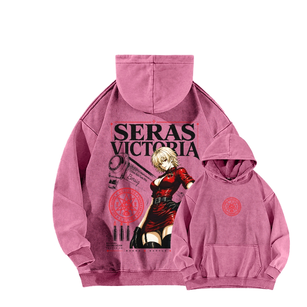 Hellsing Unisex washed sweatshirts