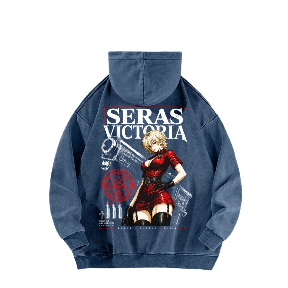 Hellsing Unisex washed sweatshirts