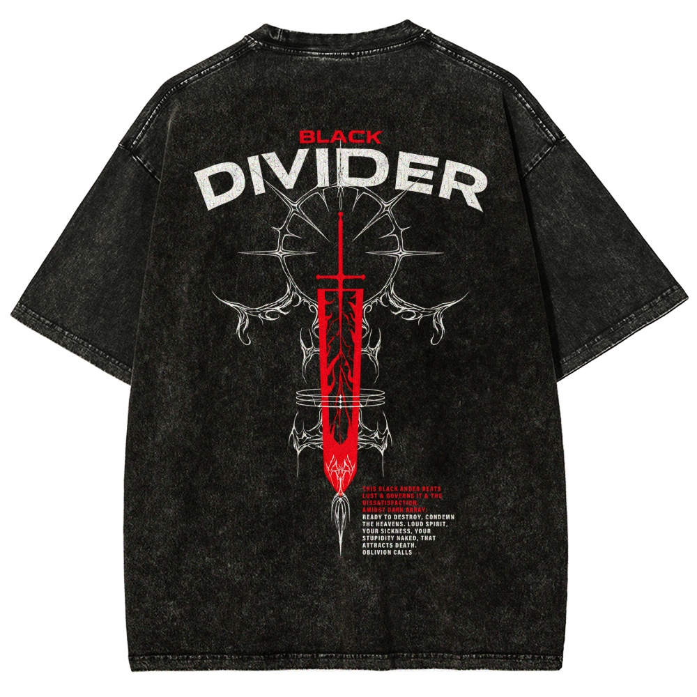 Black Clover Washed T-shirt 2609010591