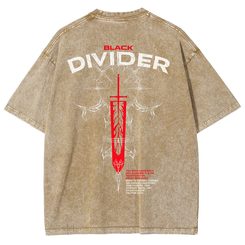 Black Clover Washed T-shirt 2609010591