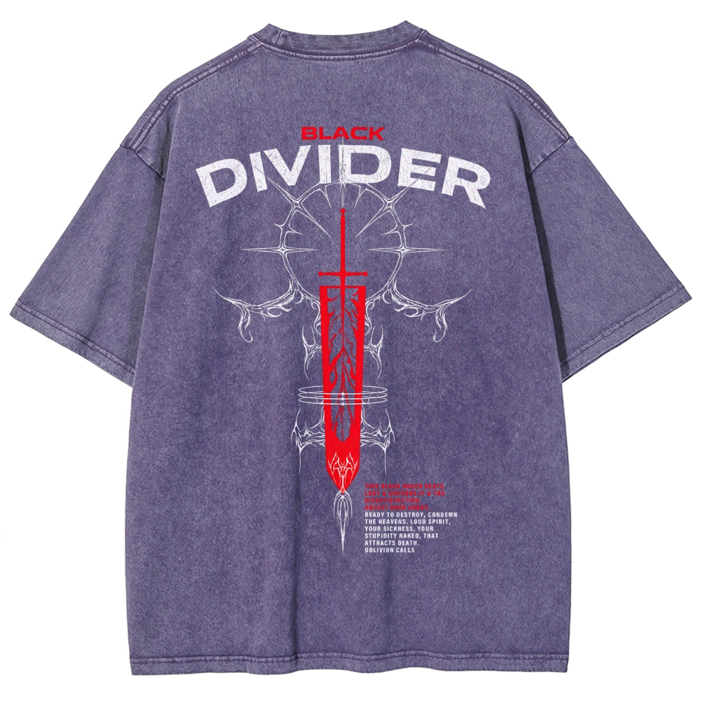 Black Clover Washed T-shirt 2609010591