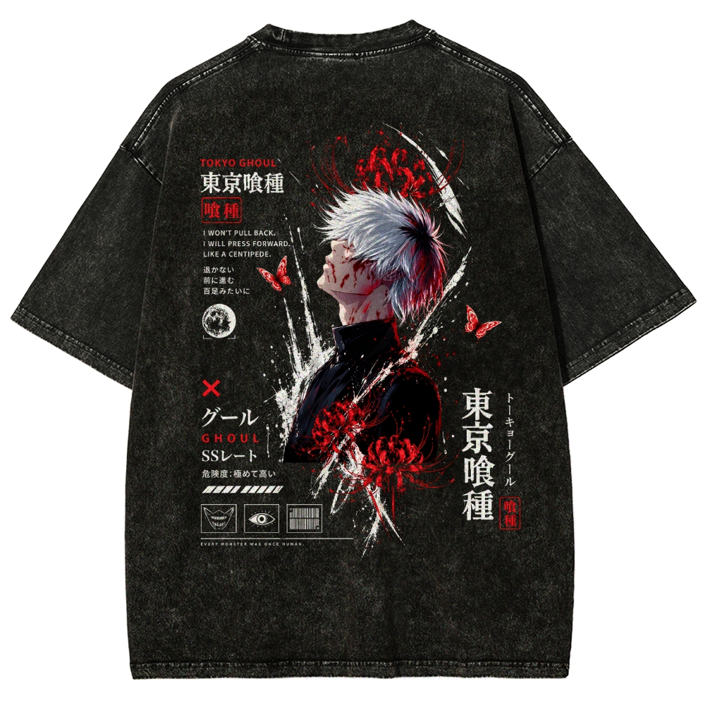 Tokyo Ghoul Washed T-shirt 2609010594