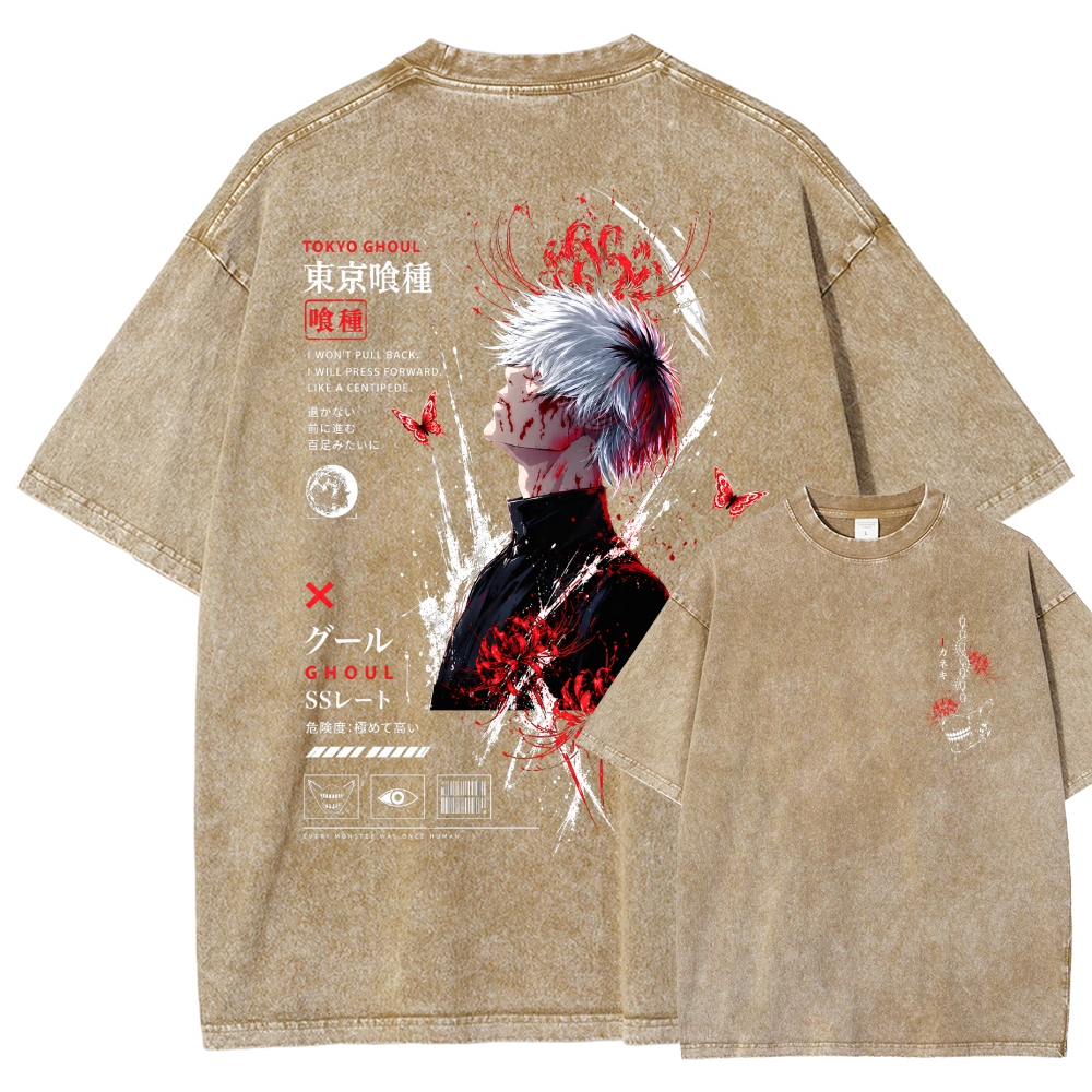 Tokyo Ghoul Washed T-shirt 2609010594