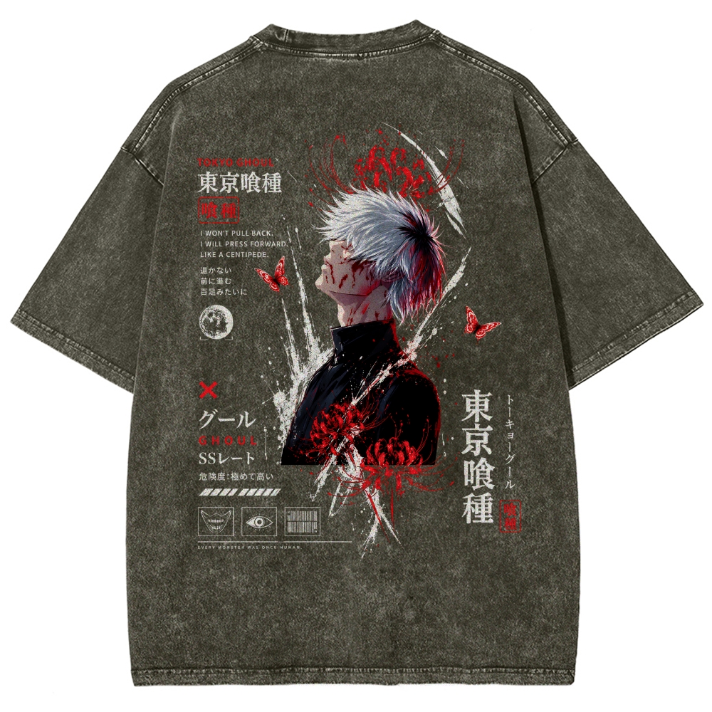Tokyo Ghoul Washed T-shirt 2609010594