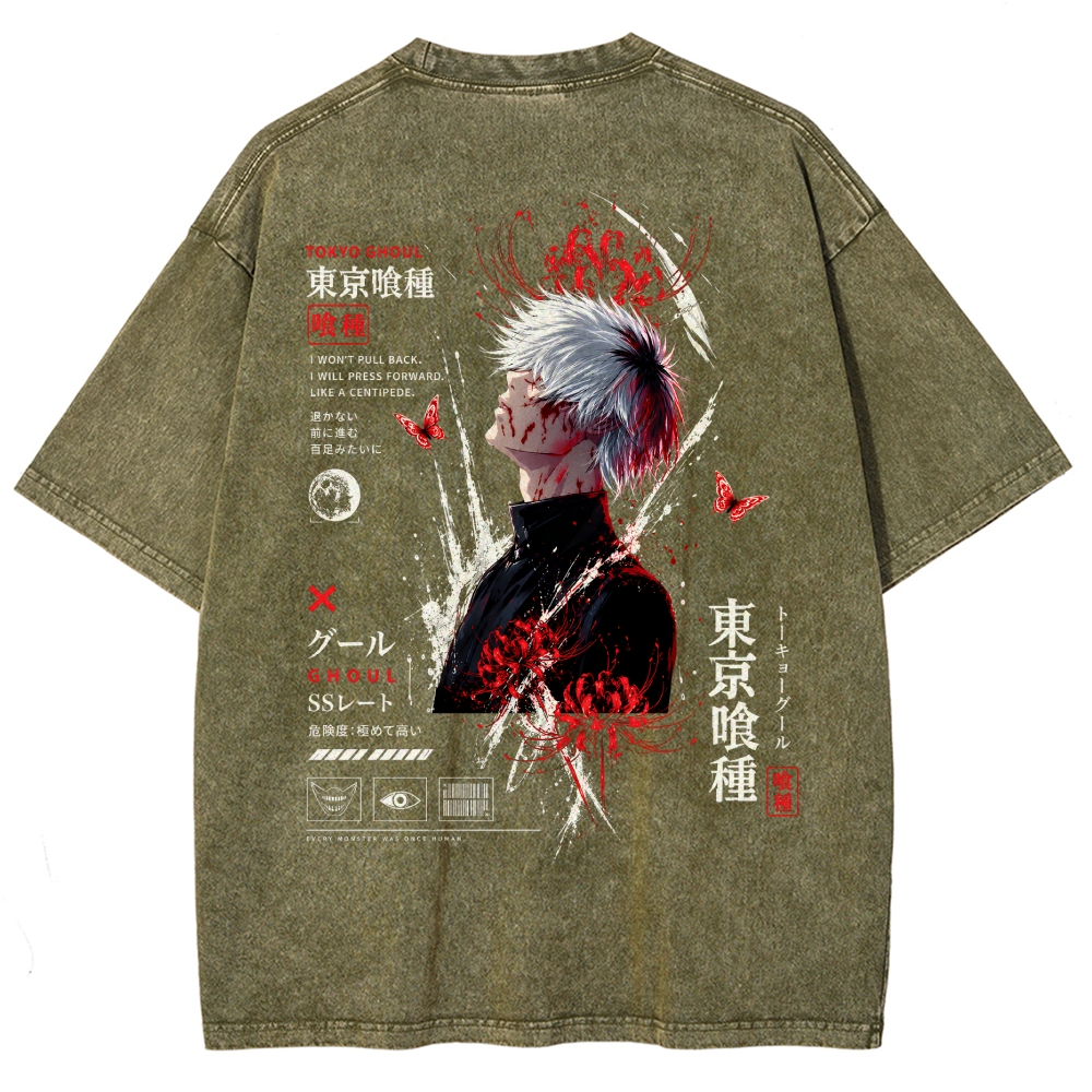 Tokyo Ghoul Washed T-shirt 2609010594