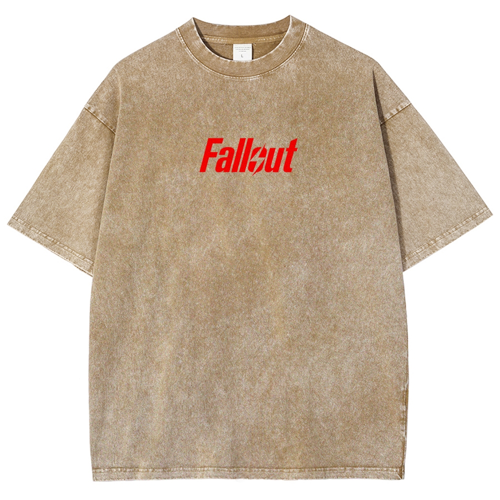 Fallout Washed T-shirt 2609011149