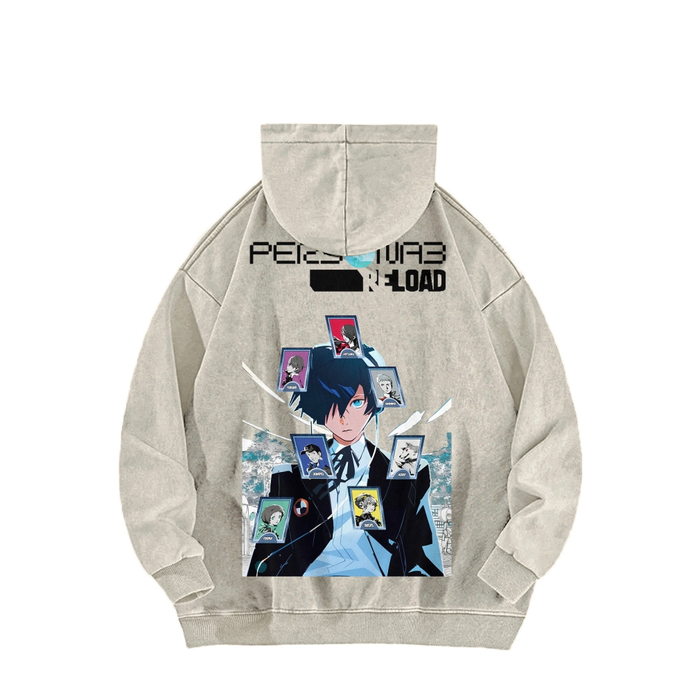 PersonaUnisex washed sweatshirts