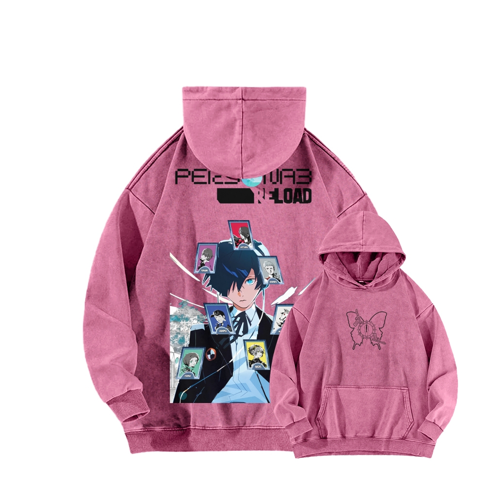 PersonaUnisex washed sweatshirts