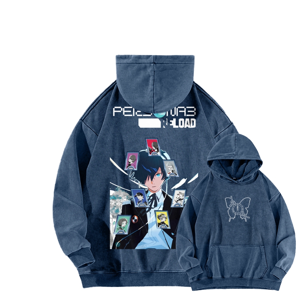 PersonaUnisex washed sweatshirts
