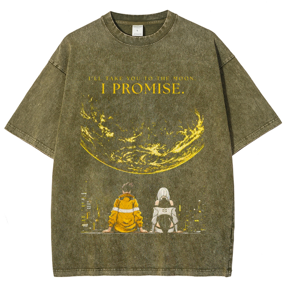 Cyberpunk Metal Gear Solid Washed T-Shirt